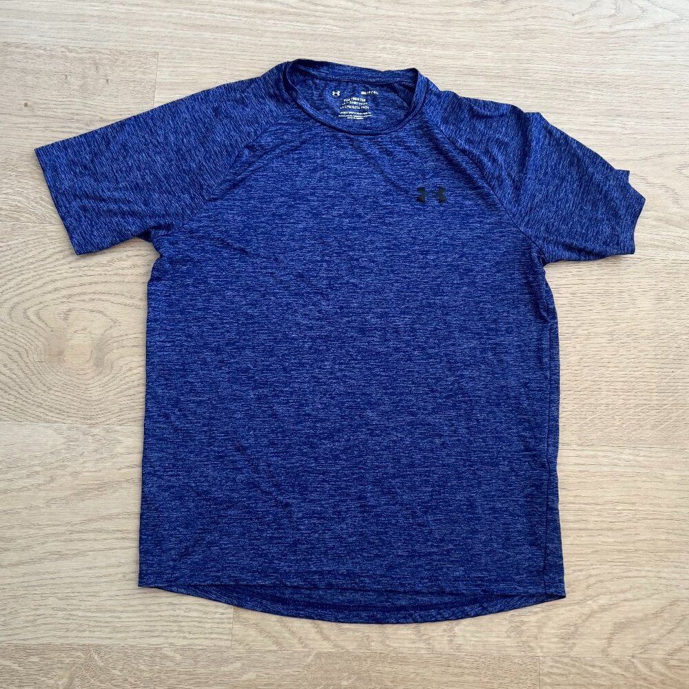 Men's Under Armour Purple Tech Tee- Size Small